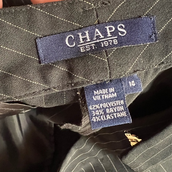 CHAMPS Dress Slacks Check Black - Picture 4 of 4